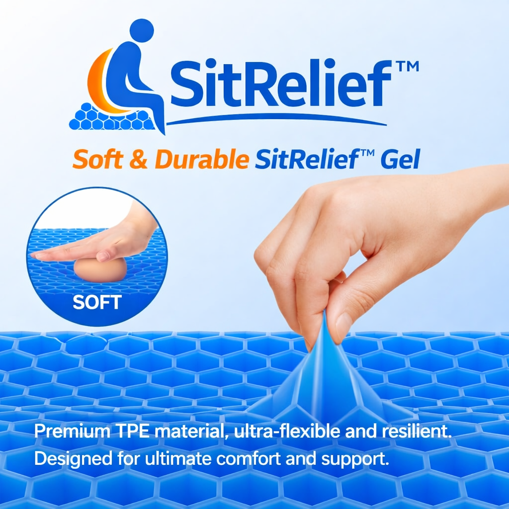 SitRelief Pro Gel Cushion